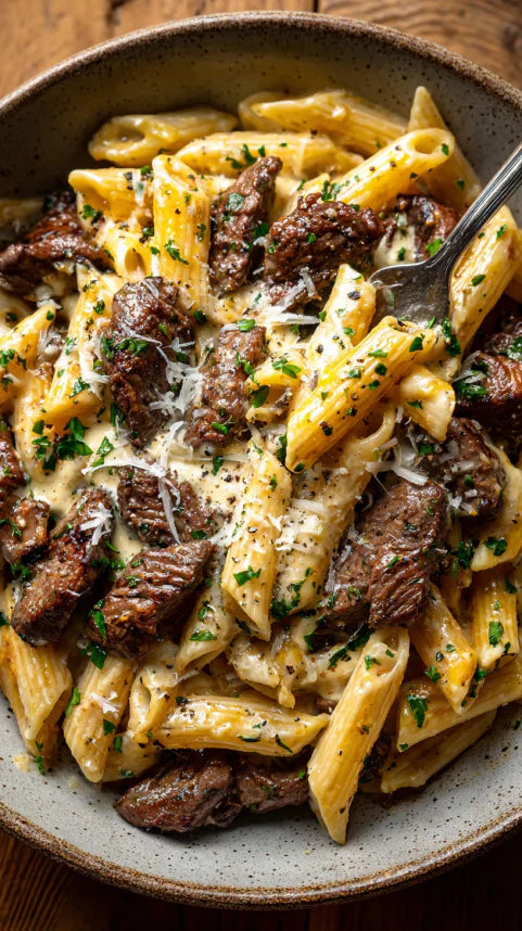 low carb creamy garlic beef