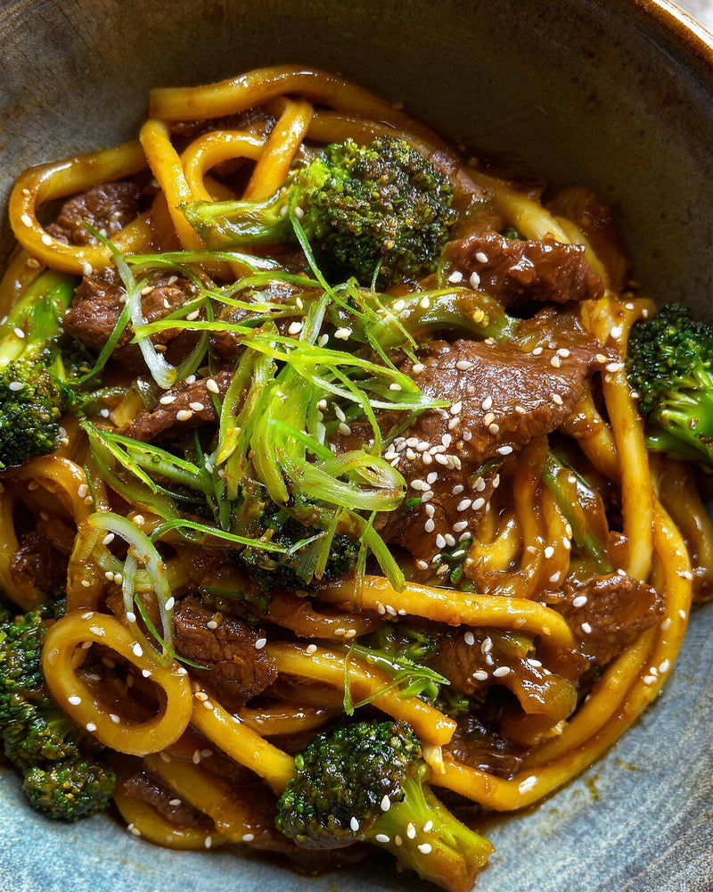 Low Carb Beef and Broccoli Noodles