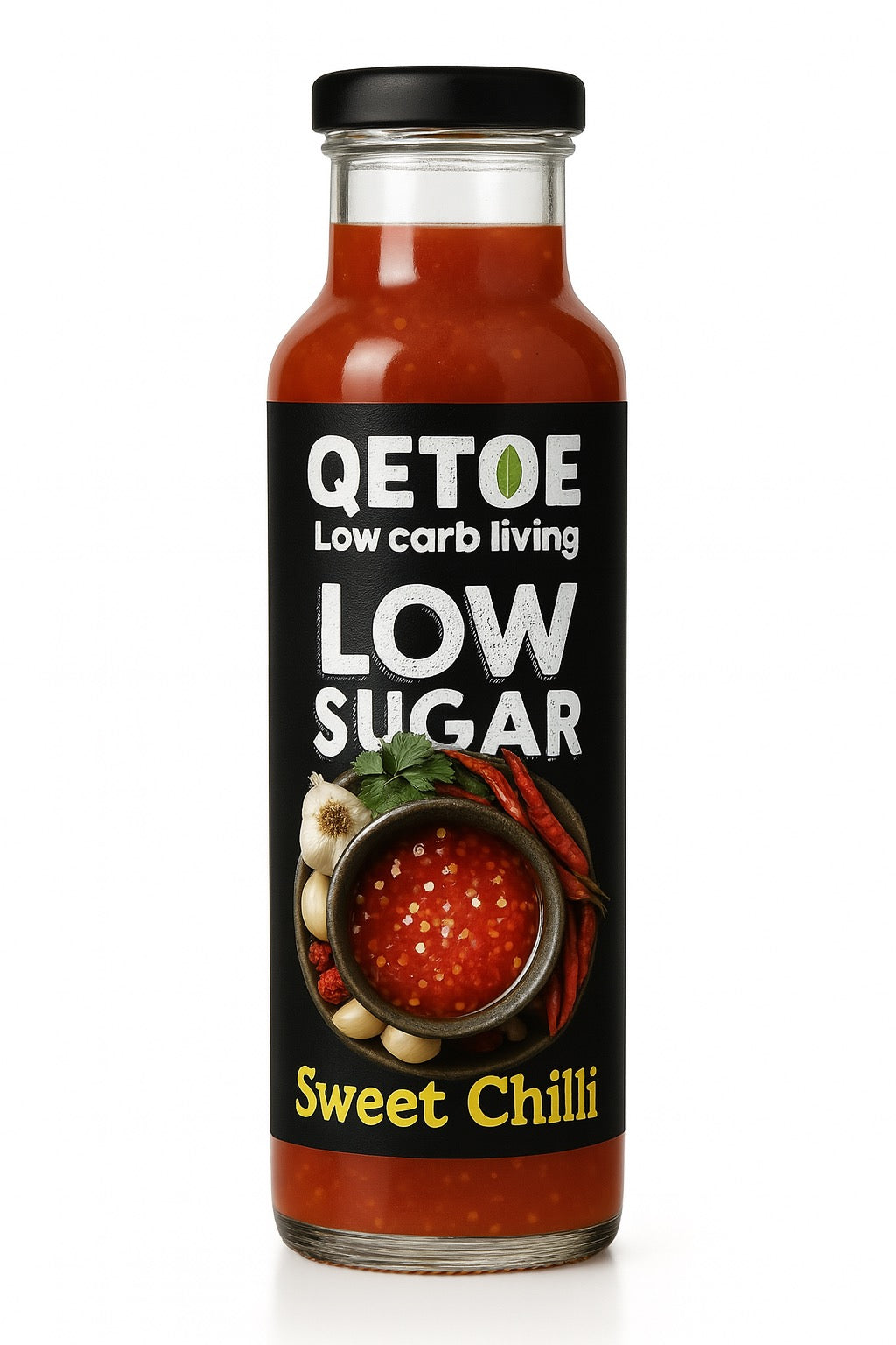 Qetoe Low Sugar Sauce - Sweet Chilli 200mL
