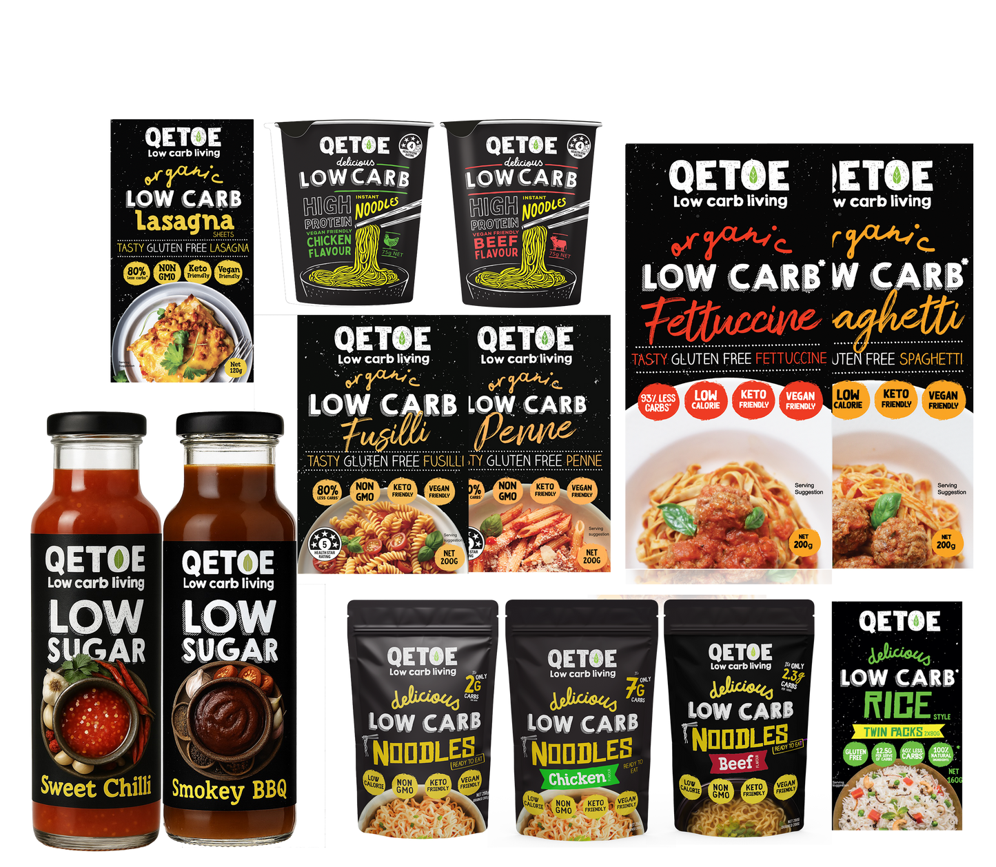 Qetoe Starter Bundle (Try one of each!)