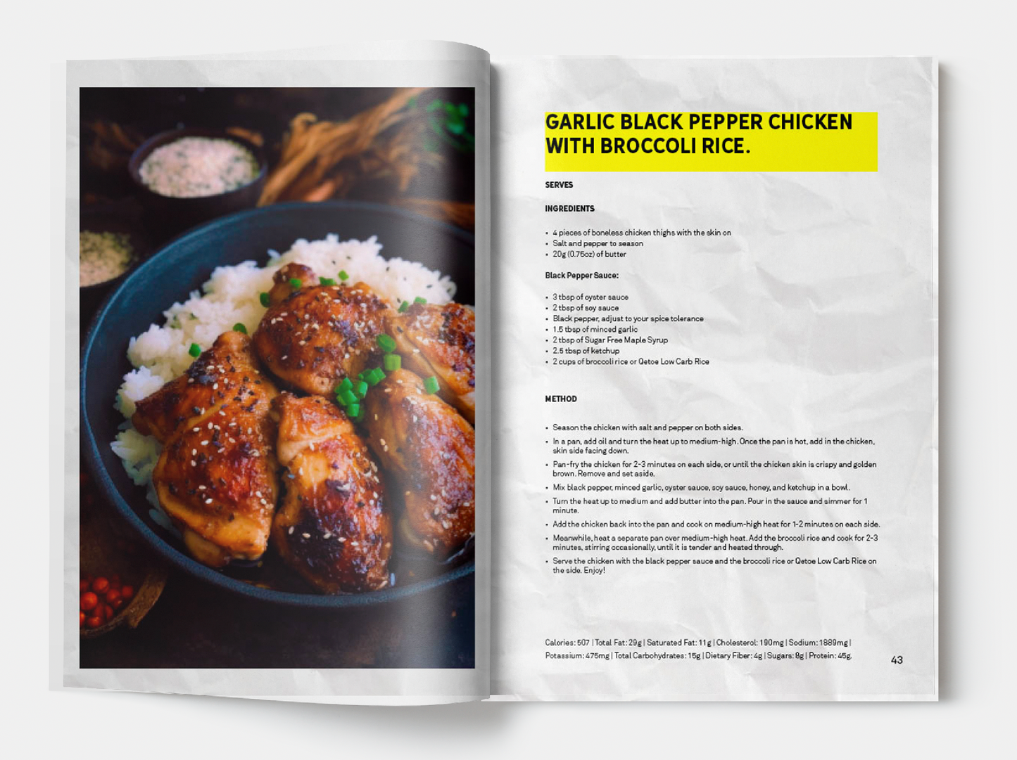 Qetoe Low Carb Dinners E-Cookbook