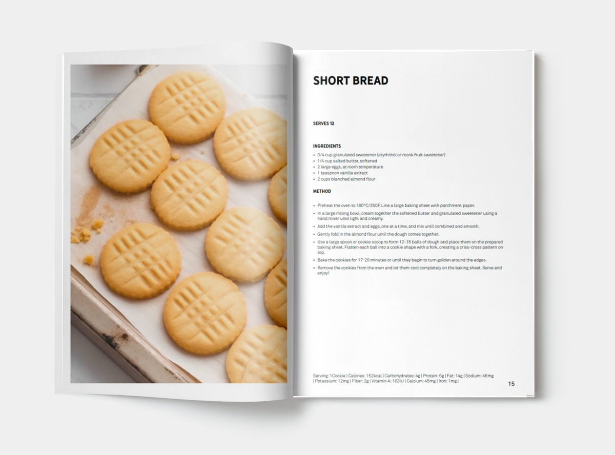 Qetoe Low Carb Dessert E-Cookbook