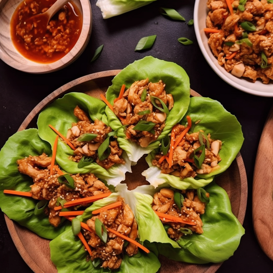 Easy Low Carb Thai Chicken Lettuce Wraps Recipe – Fresh, Healthy & Delicious
