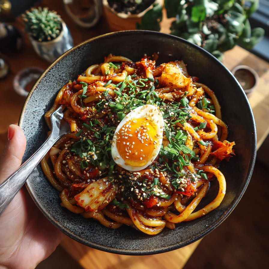 Low Carb Spicy Korean Noodles (Qetoe Gochujang Bowl)