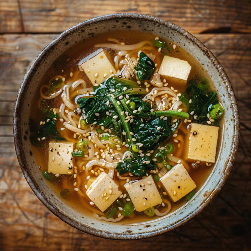 Low Carb Instant Miso Noodle Soup (Ready in Minutes!)