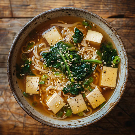 Low Carb Instant Miso Noodle Soup (Ready in Minutes!)