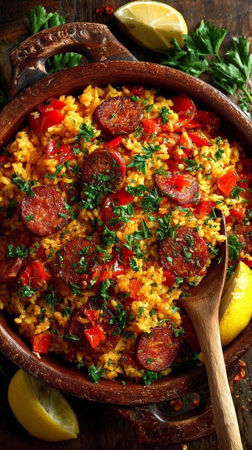 LOW CARB Spanish Chorizo & Tomato Rice