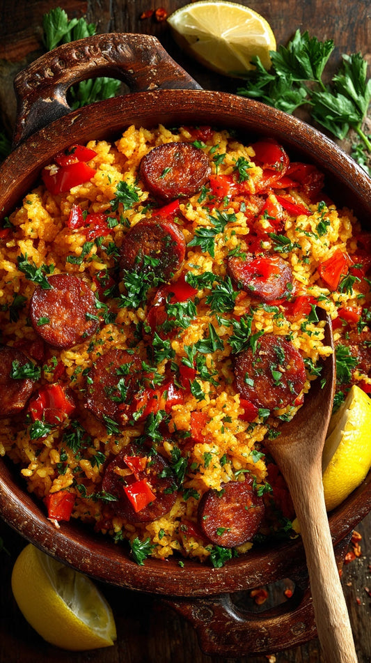 LOW CARB Spanish Chorizo & Tomato Rice