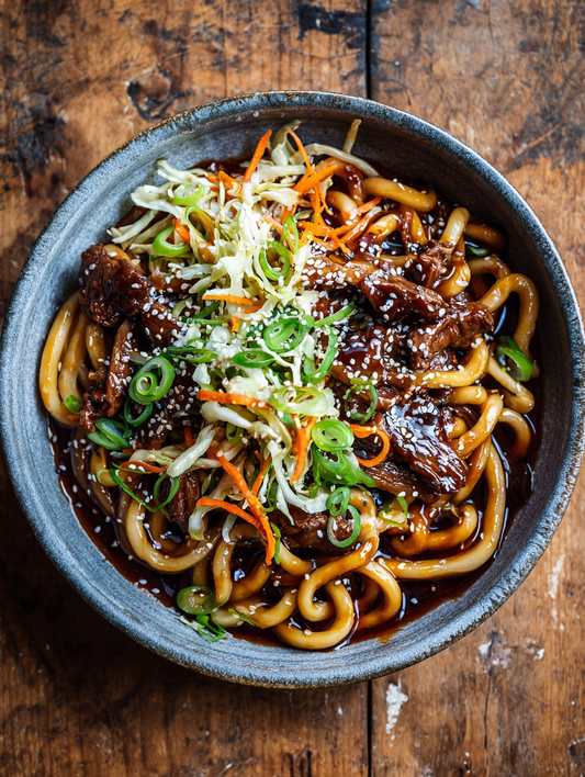 Low Carb Bulgogi Beef Noodles