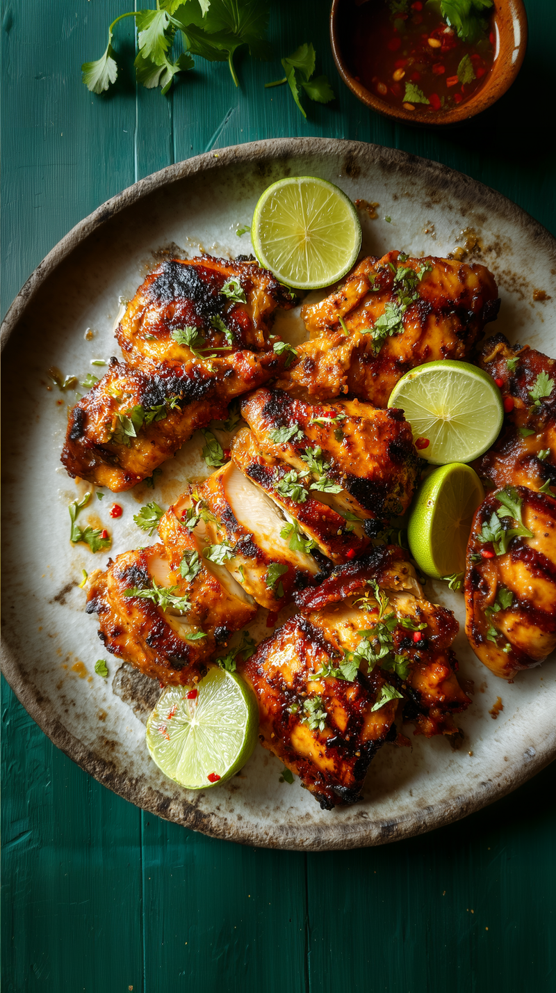 SPICY COCONUT GRILLED CHICKEN