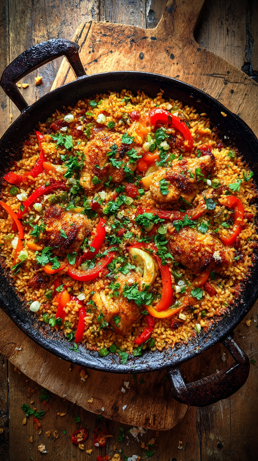 Low Carb Spanish Paella Recipe | Qetoe Low Carb Rice