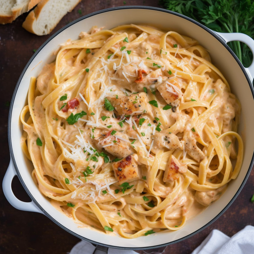 Low Carb Creamy Cajun Chicken Pasta