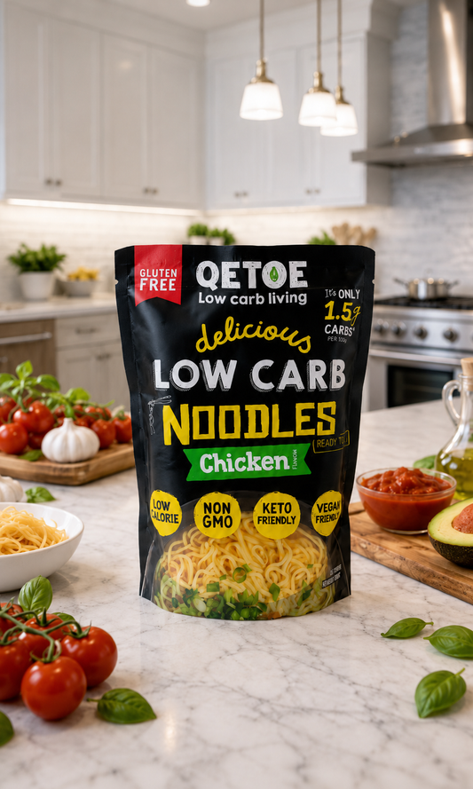 Qetoe Low Carb Noodles CHICKEN 200g - Single Pack