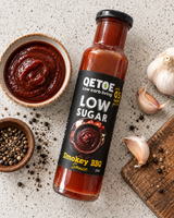 Qetoe Low Sugar Sauce - Smokey BBQ 250mL