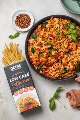 Qetoe Organic Low Carb Fettuccine - 4 x Value Pack