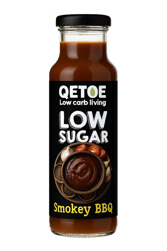 Qetoe Low Sugar Sauce - Smokey BBQ 200mL